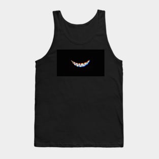 glitch scary smile Tank Top